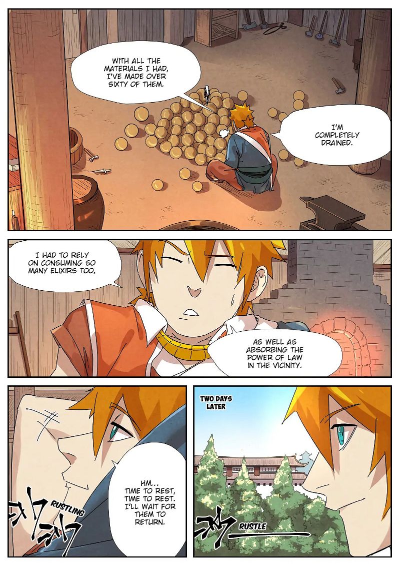 Tales of Demons and Gods Chapter 238.5 Dragon Burst Bomb (Part 2) page 5