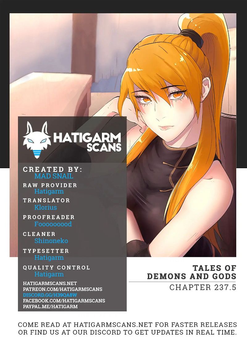 Tales of Demons and Gods Chapter 237.5 Preparing for Battle (Part 2) page 1