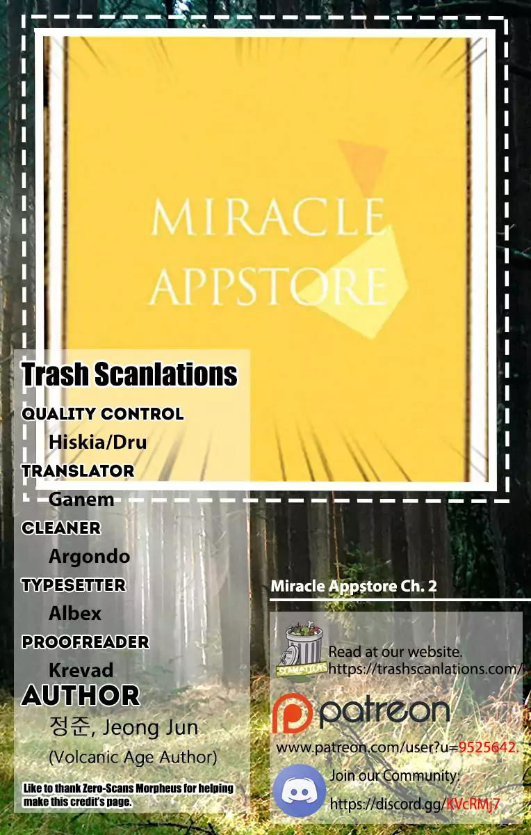 Miracle App Store Chapter 2 page 1