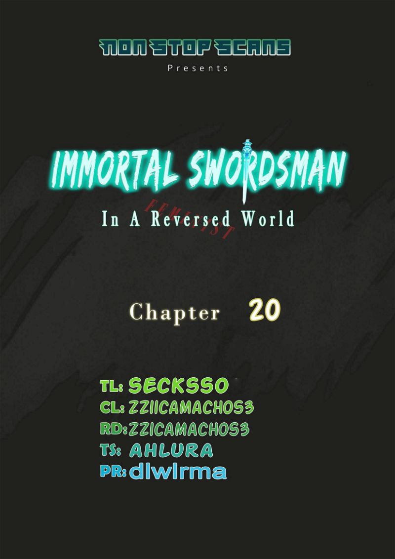 Immortal Swordsman In The Reverse World Chapter 20 page 1