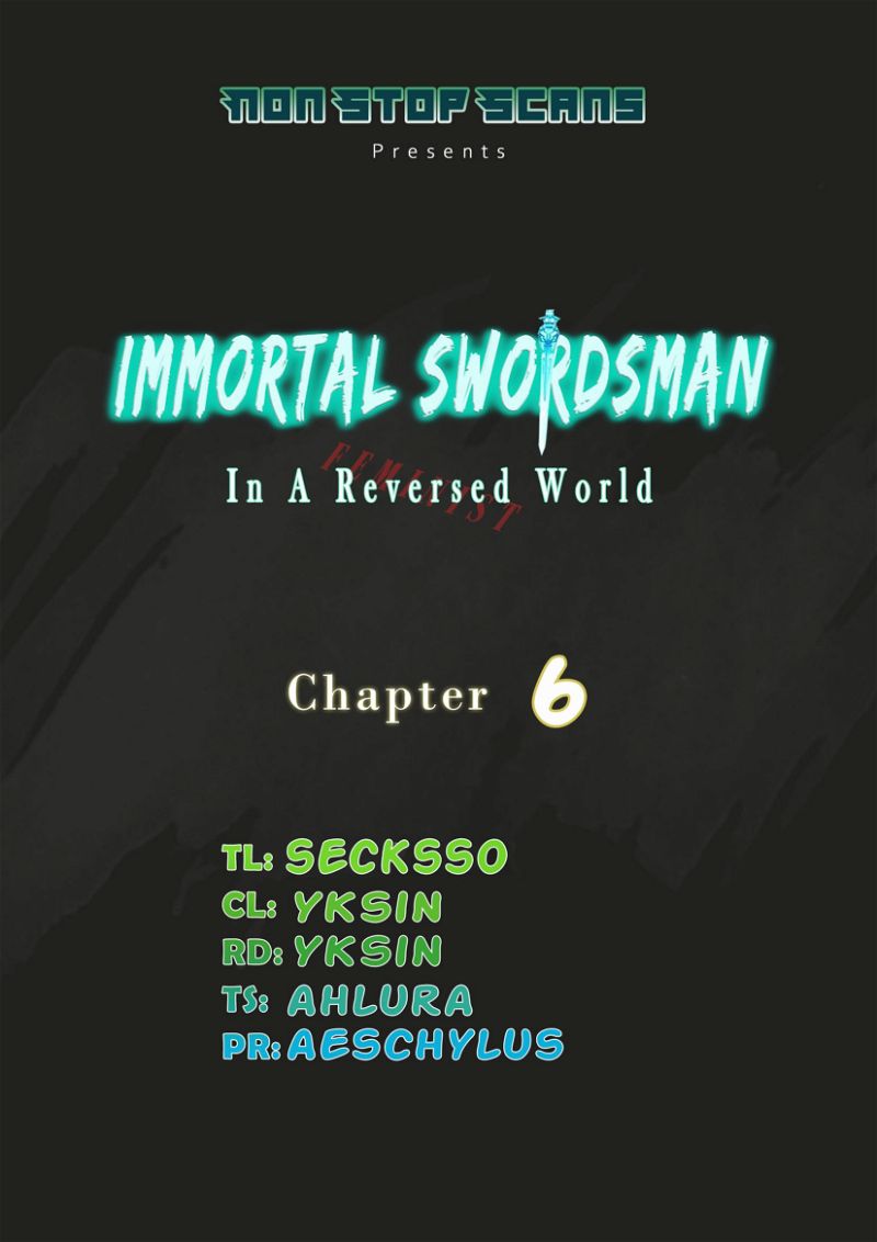 Immortal Swordsman In The Reverse World Chapter 6 page 1