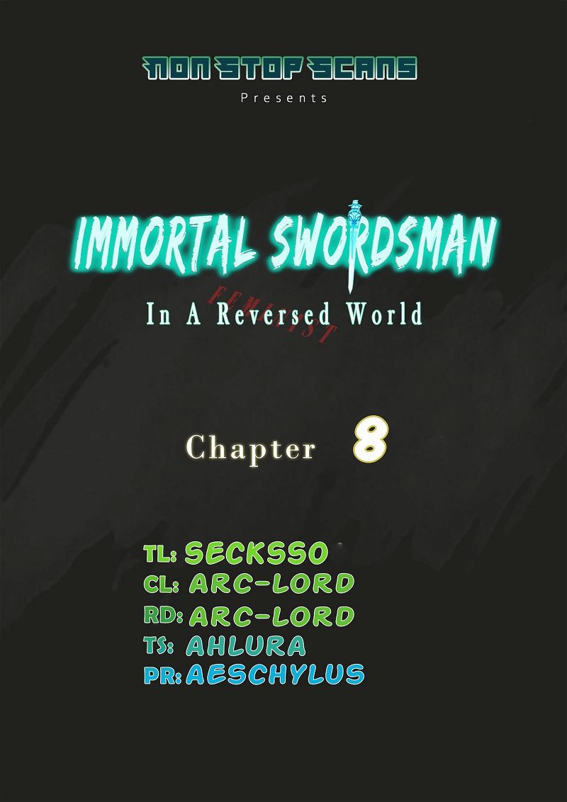 Immortal Swordsman In The Reverse World Chapter 8 page 1