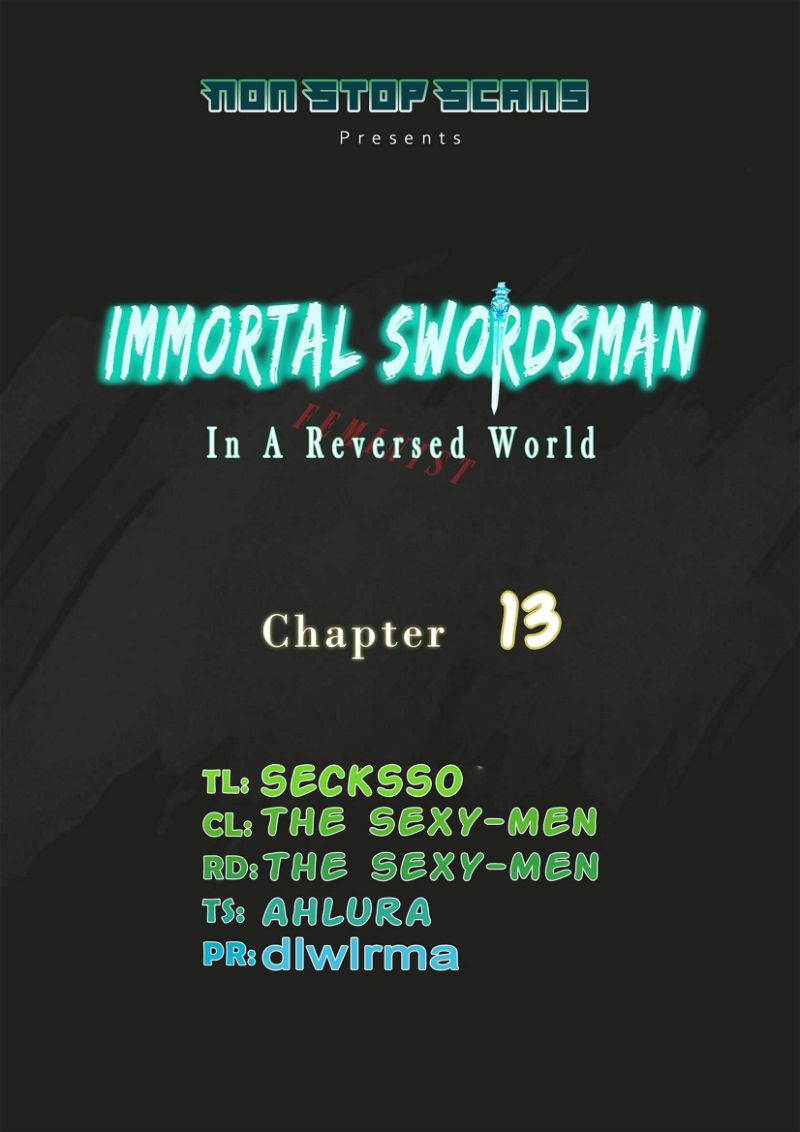 Immortal Swordsman In The Reverse World Chapter 13 page 1