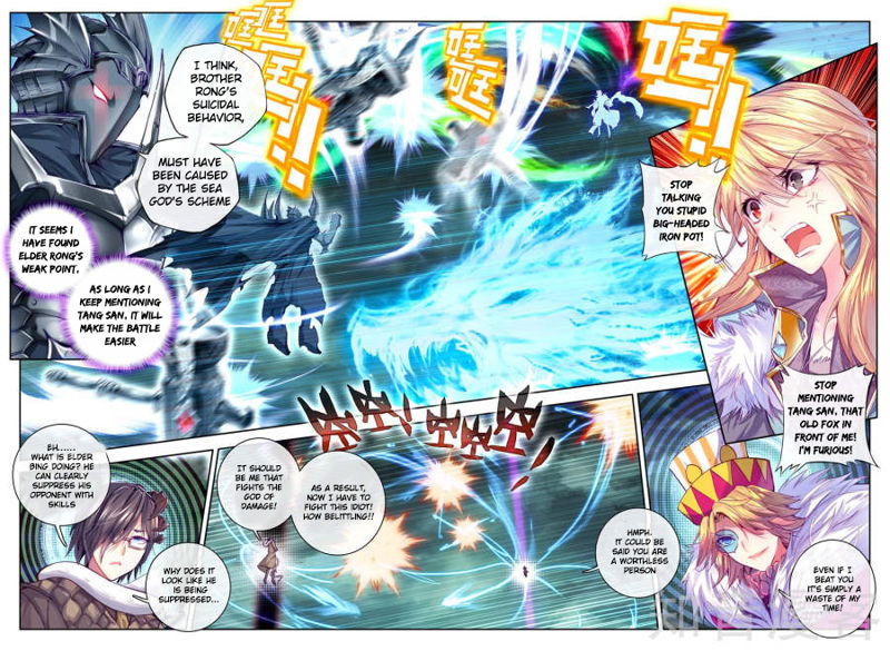 Soul Land - Legend of The Gods' Realm Chapter 39_ Golden Purple Butterfly Changes Into A page 3