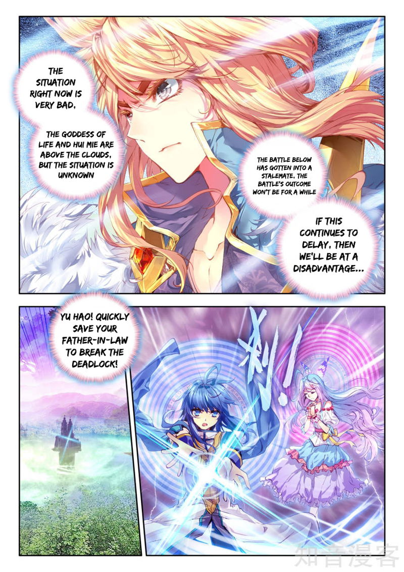 Soul Land - Legend of The Gods' Realm Chapter 39_ Golden Purple Butterfly Changes Into A page 8