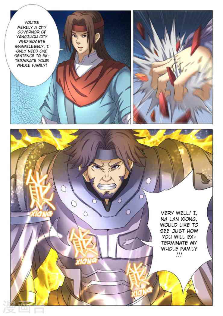 God of Martial Arts Chapter 26.3_ Get Off Here (3) page 1