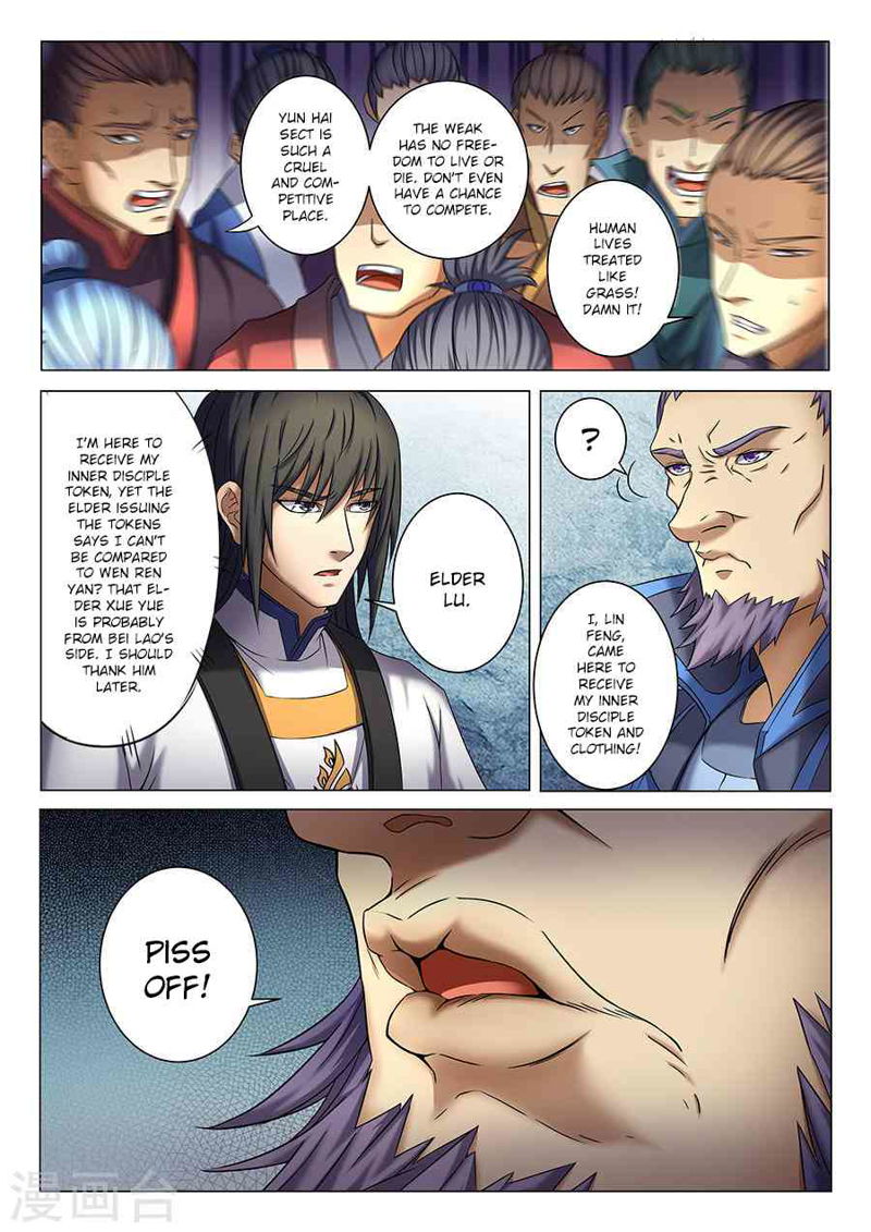 God of Martial Arts Chapter 38.1_ Elders Confrontation (1) page 5
