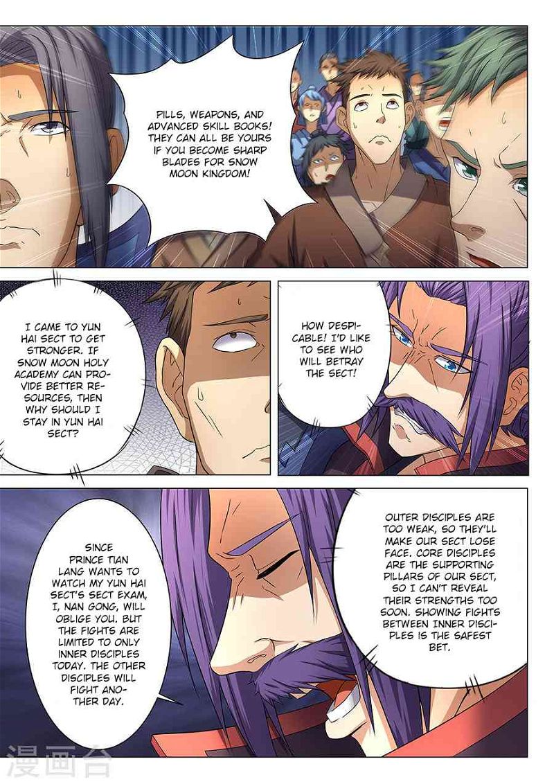 God of Martial Arts Chapter 38.3_ Elders Confrontation (3) page 3
