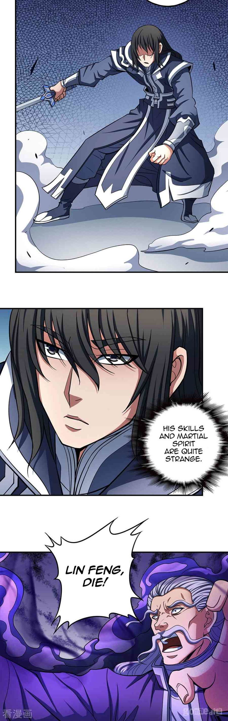 God of Martial Arts Chapter 104.3_ Lin Feng's Sword(3) page 8