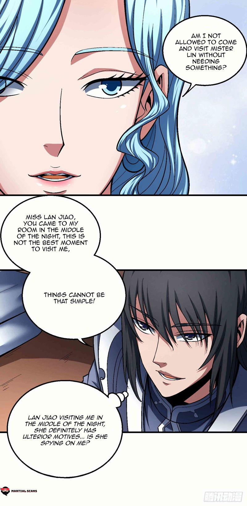 God of Martial Arts Chapter 120.2_ The Night Visit! page 19