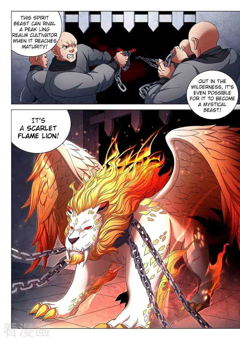 God of Martial Arts Chapter 80.1_ Scarlet Flame Lion page 5