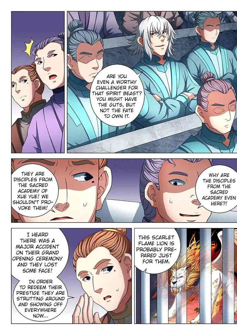 God of Martial Arts Chapter 80.1_ Scarlet Flame Lion page 7