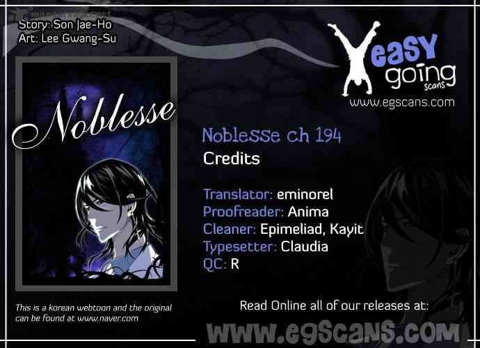 Noblesse Chapter 194 page 1