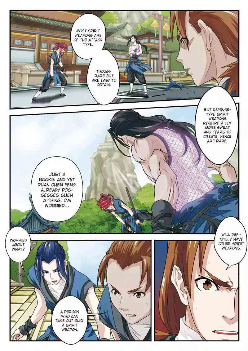 The Mythical Realm Chapter 35_ Spirit Weapon Battle page 14