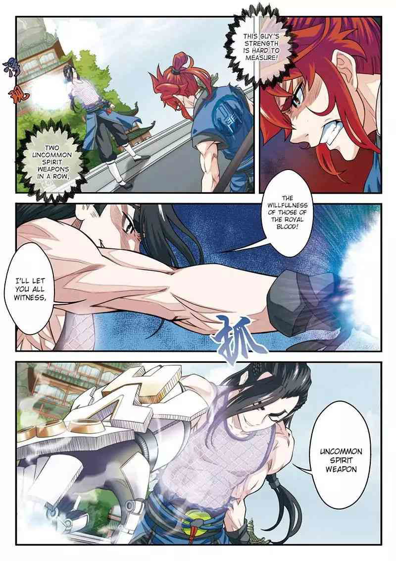 The Mythical Realm Chapter 35_ Spirit Weapon Battle page 15