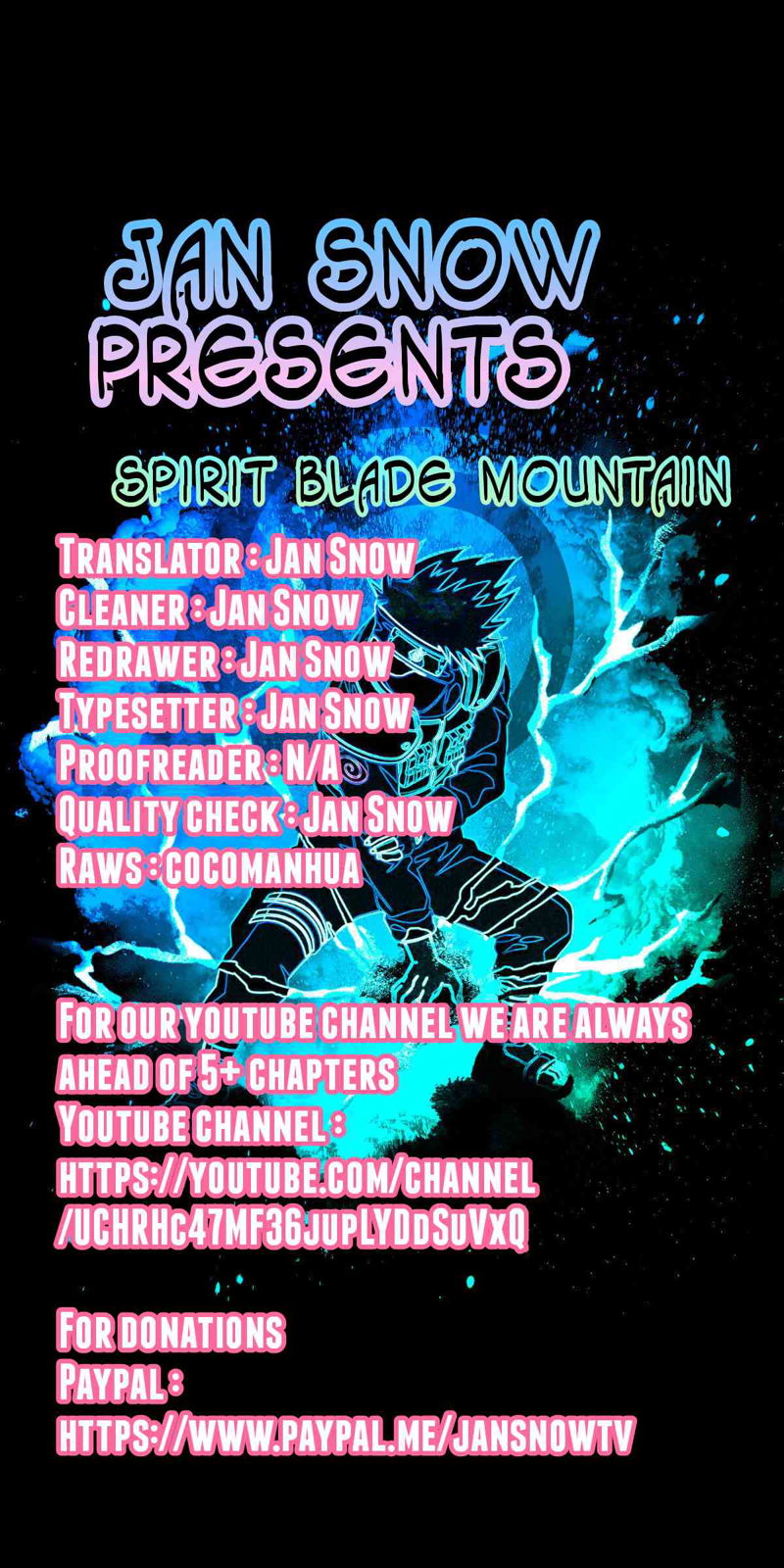 Spirit Blade Mountain Chapter 447 page 1
