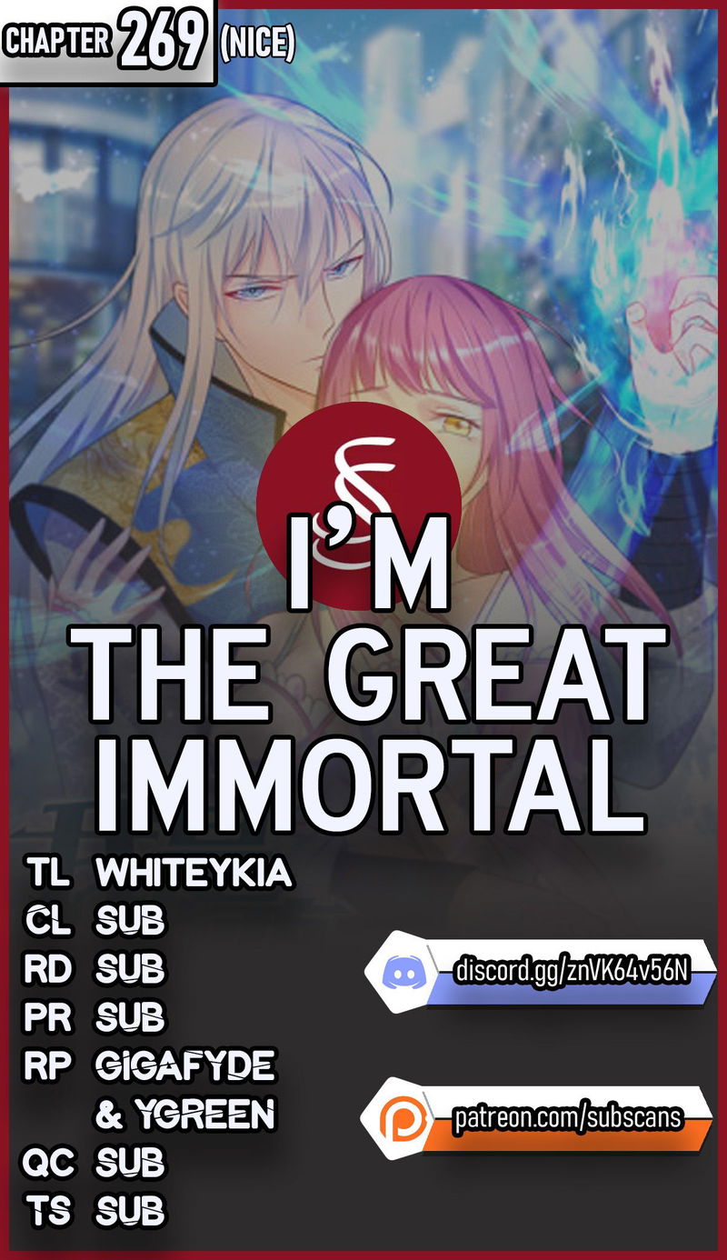 I'm The Great Immortal Chapter 269 page 1