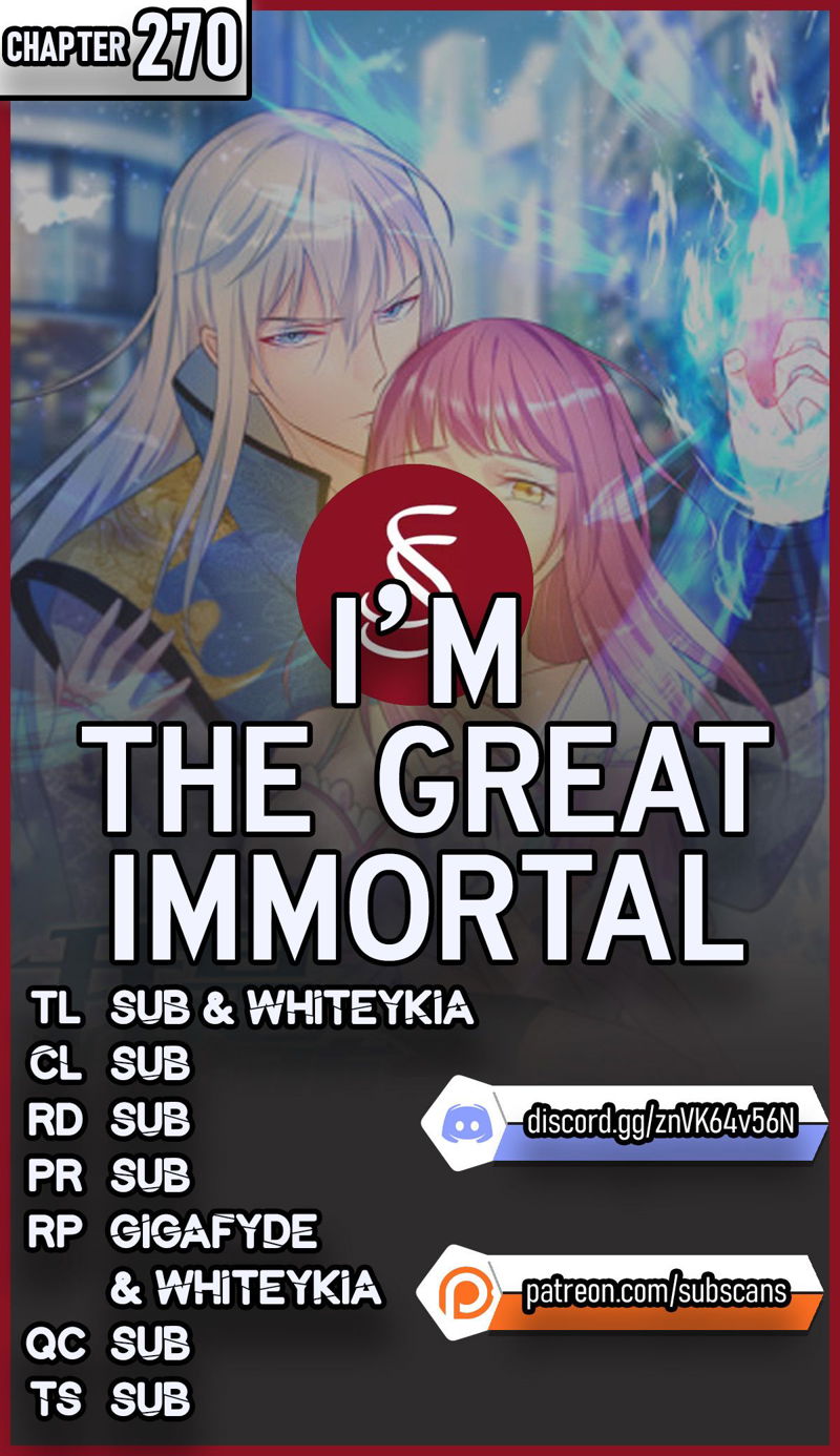 I'm The Great Immortal Chapter 270 page 1