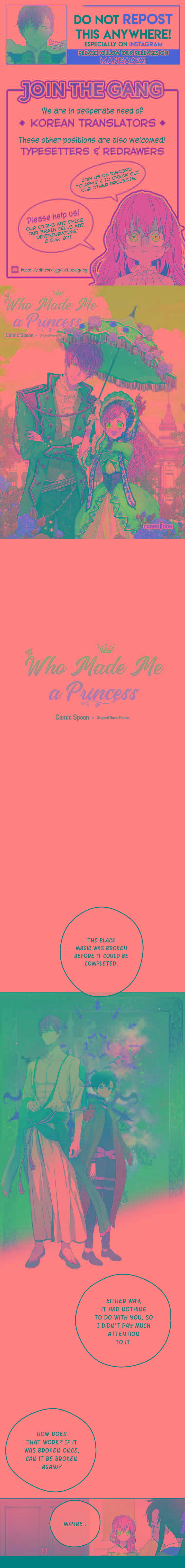 Who Made Me A Princess Chapter 71 page 1