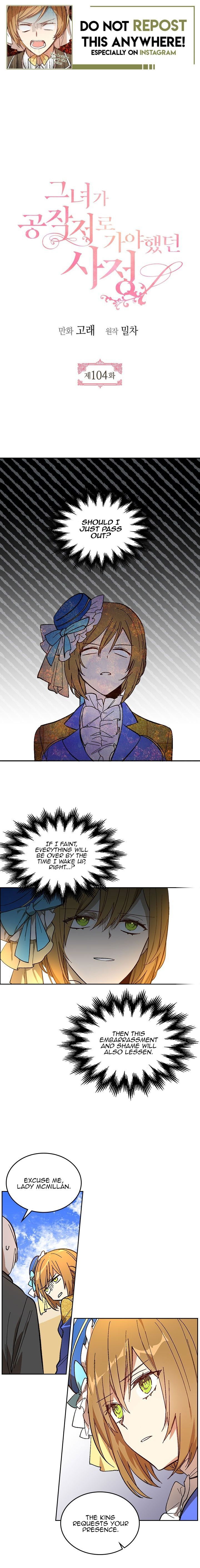 The Reason Why Raeliana Ended Up at the Duke's Mansion Chapter 104 page 1