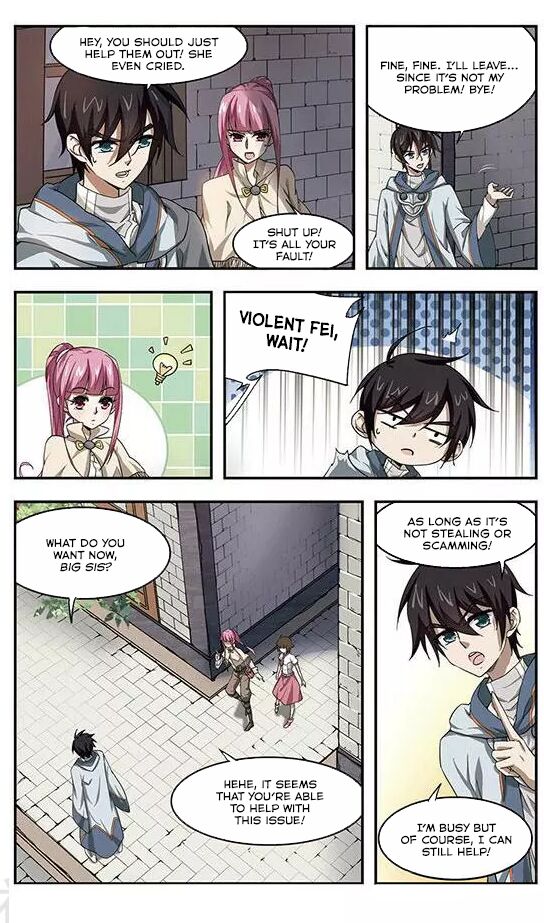 Virtual World: Close Combat Mage Chapter 008.5 page 13