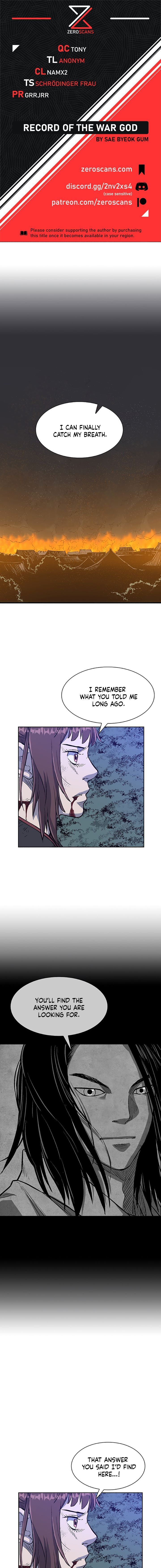 Record of the War God Chapter 067 page 1