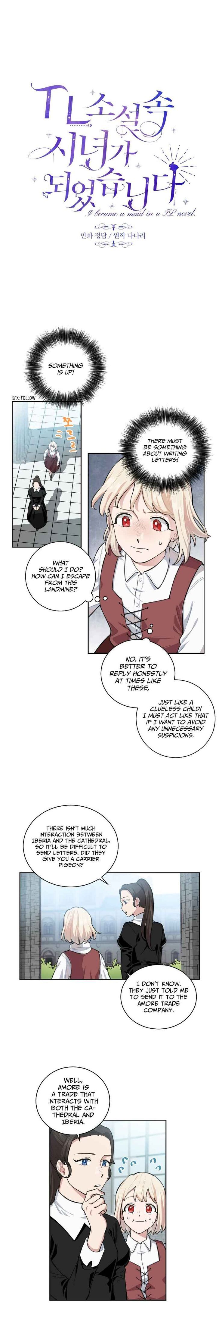 I Became a Maid in a TL Novel Chapter 002 page 5