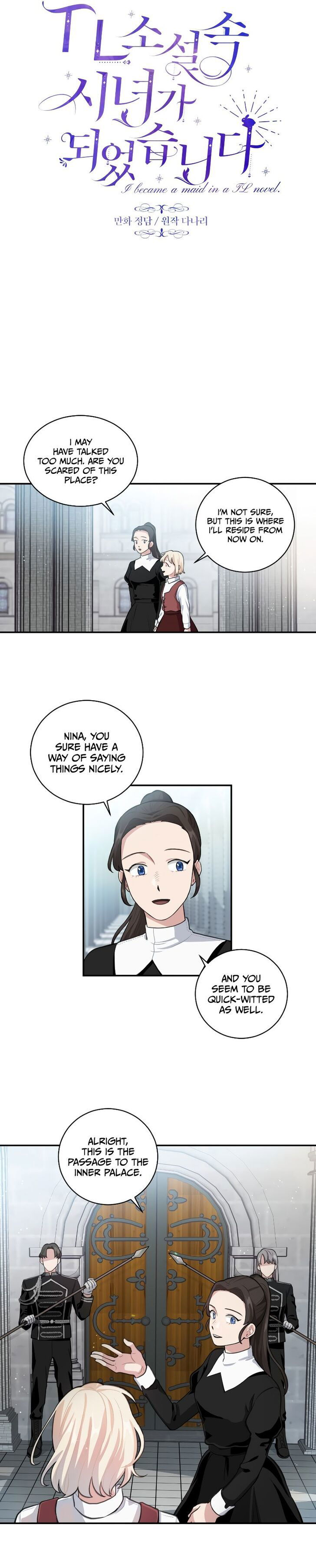 I Became a Maid in a TL Novel Chapter 003 page 4