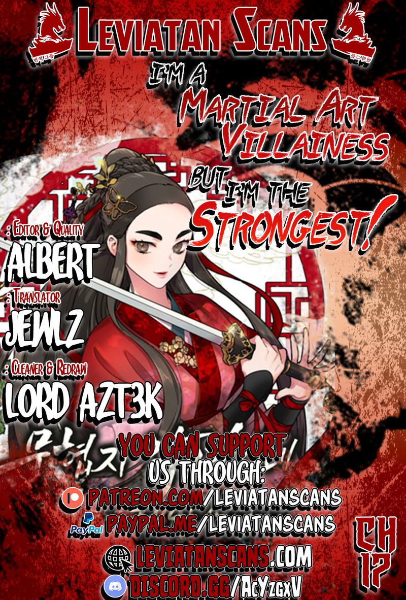 I'm a Martial Art Villainess but I'm the Strongest! Chapter 17 page 1