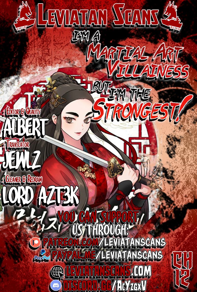 I'm a Martial Art Villainess but I'm the Strongest! Chapter 12 page 1