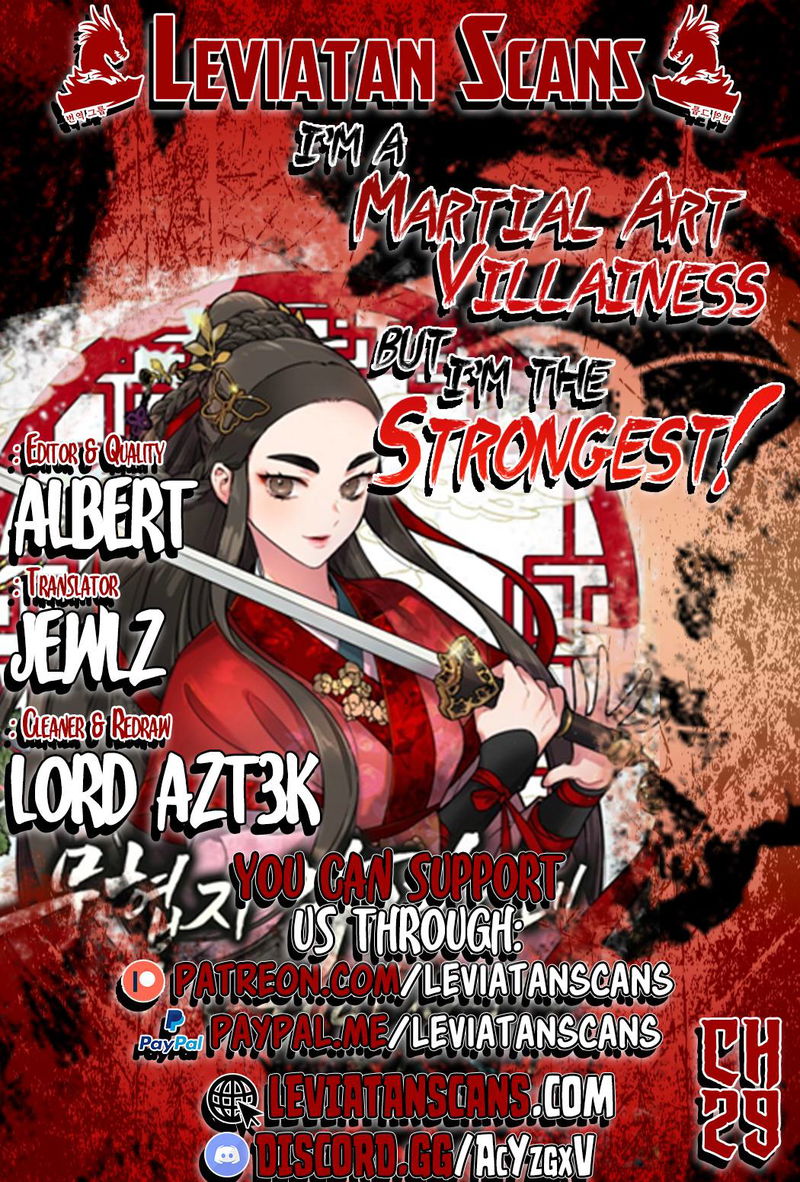 I'm a Martial Art Villainess but I'm the Strongest! Chapter 29 page 1