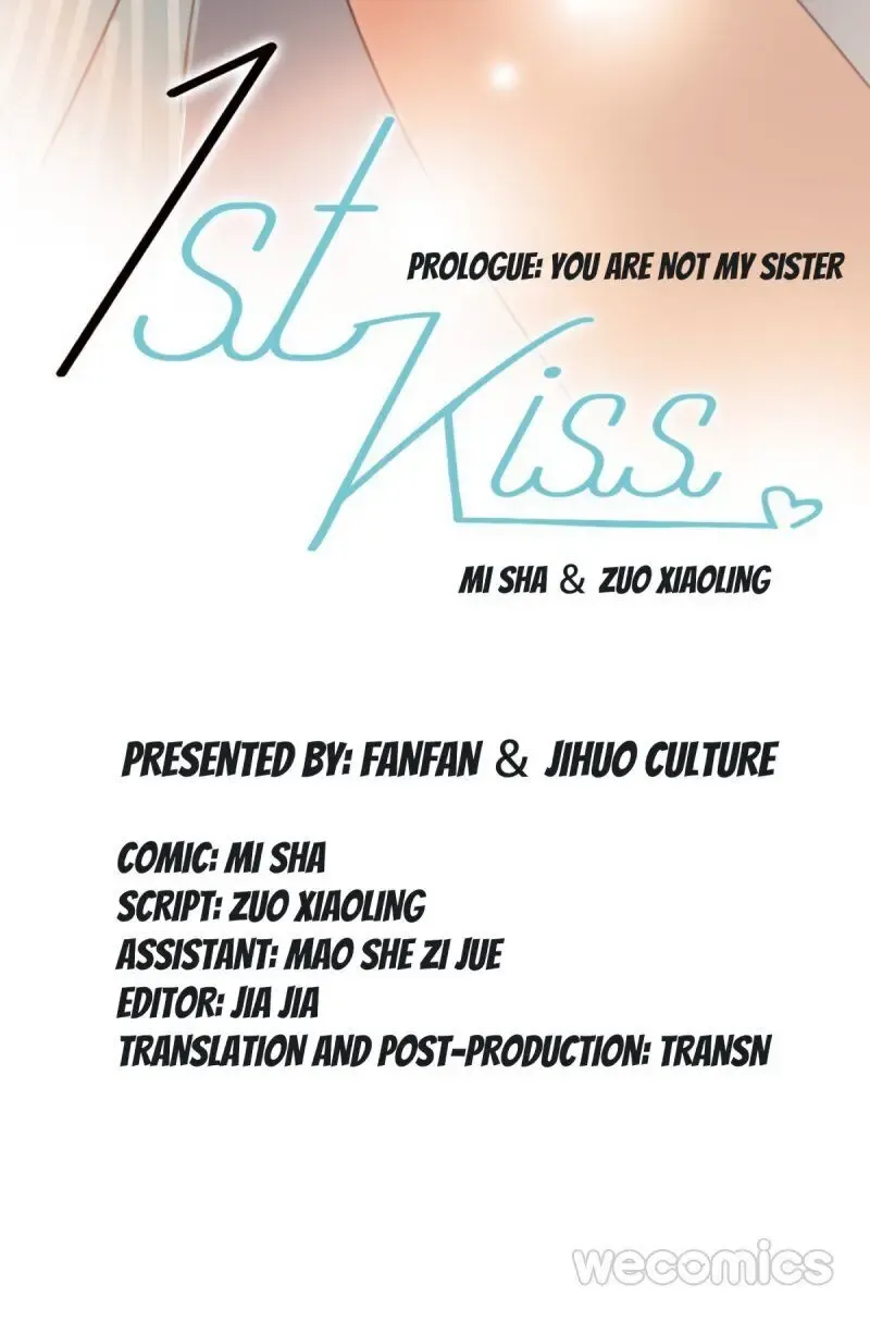 1st Kiss – I don’t want to consider you as sister anymore Chapter 1 page 2