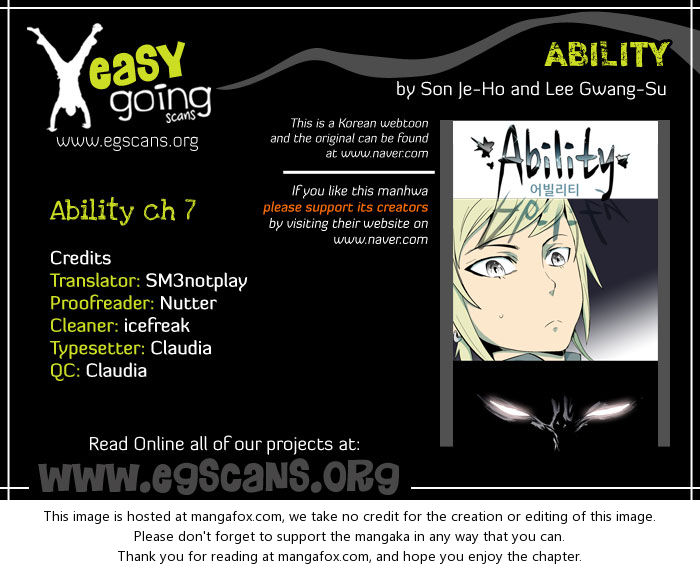 Ability Chapter 007 page 1