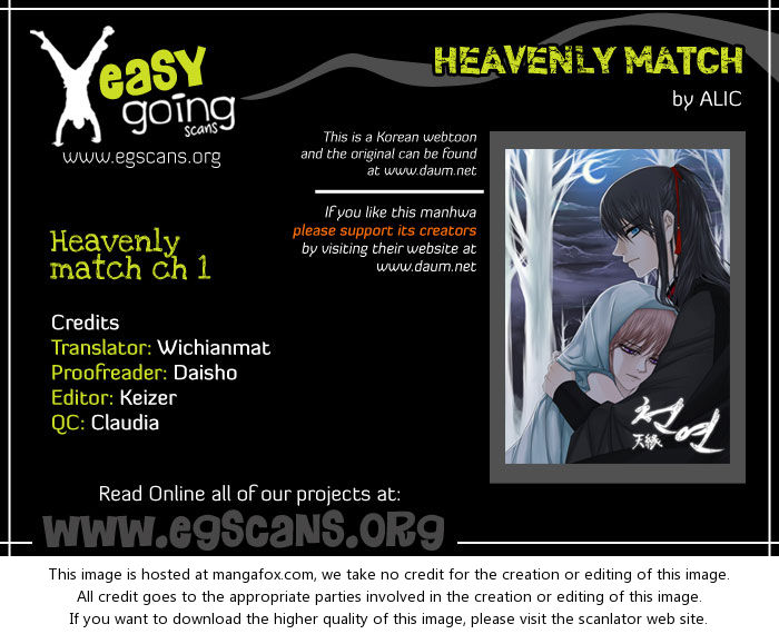 Heavenly Match Chapter 001 page 2