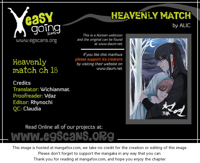 Heavenly Match Chapter 018 page 1