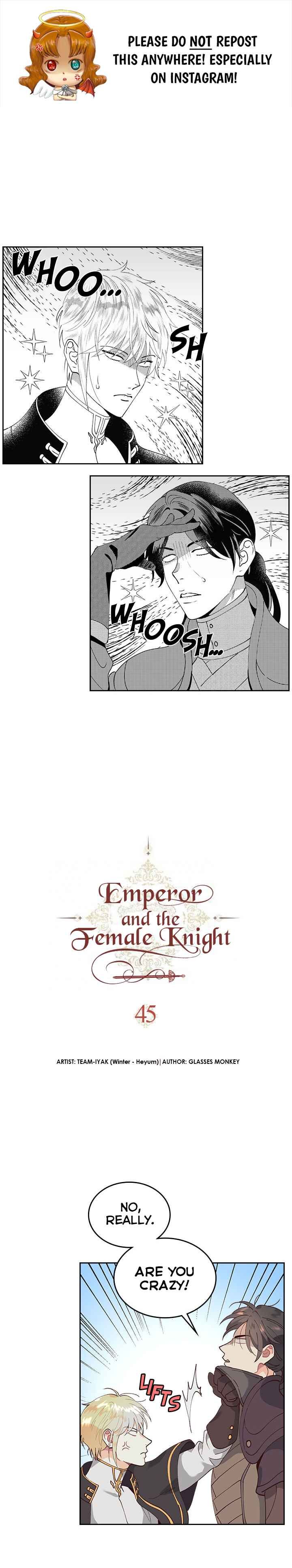 Emperor And The Female Knight Chapter 045 page 1