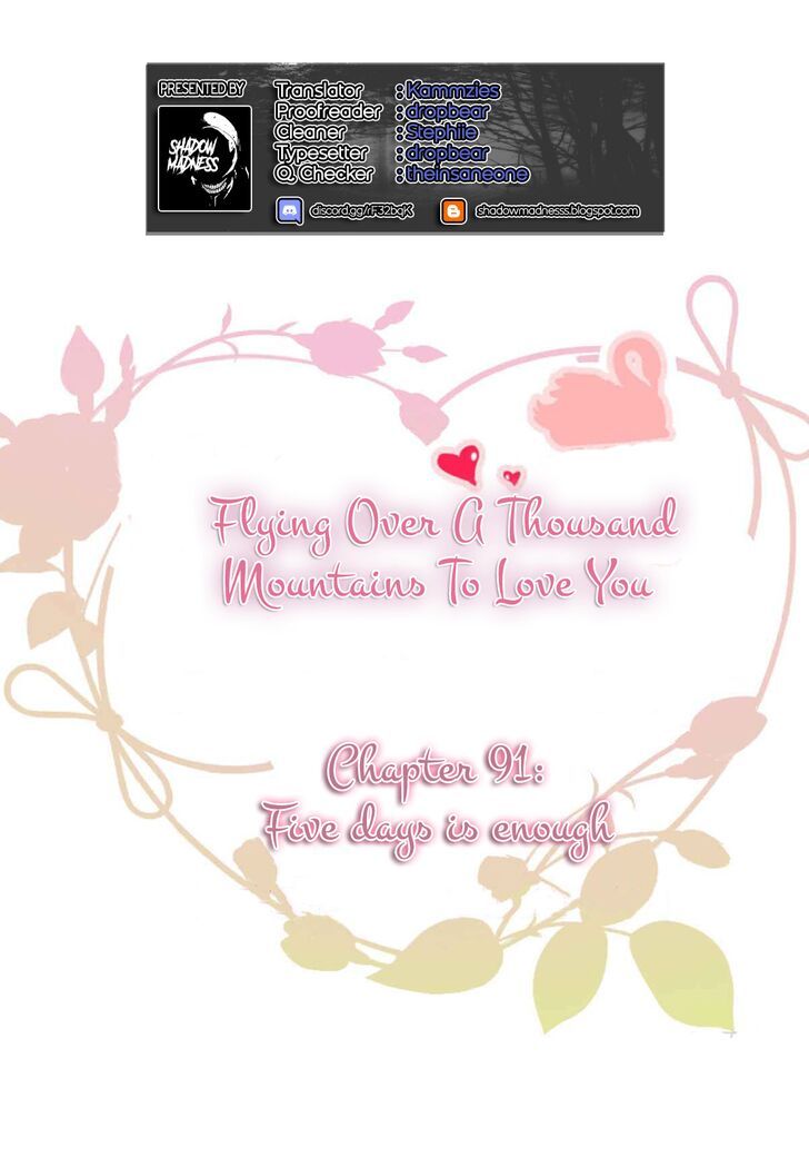 Flying Over a Thousand Mountains to Love You Chapter 091 page 1