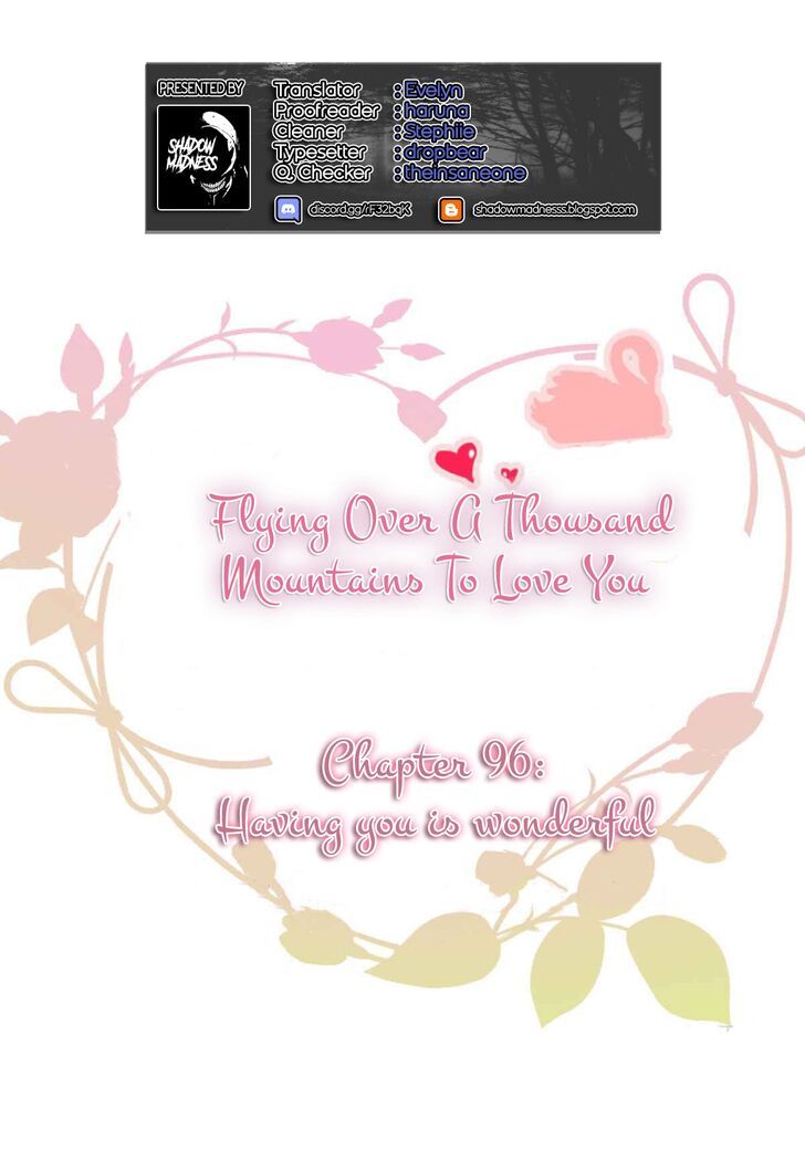 Flying Over a Thousand Mountains to Love You Chapter 096 page 1