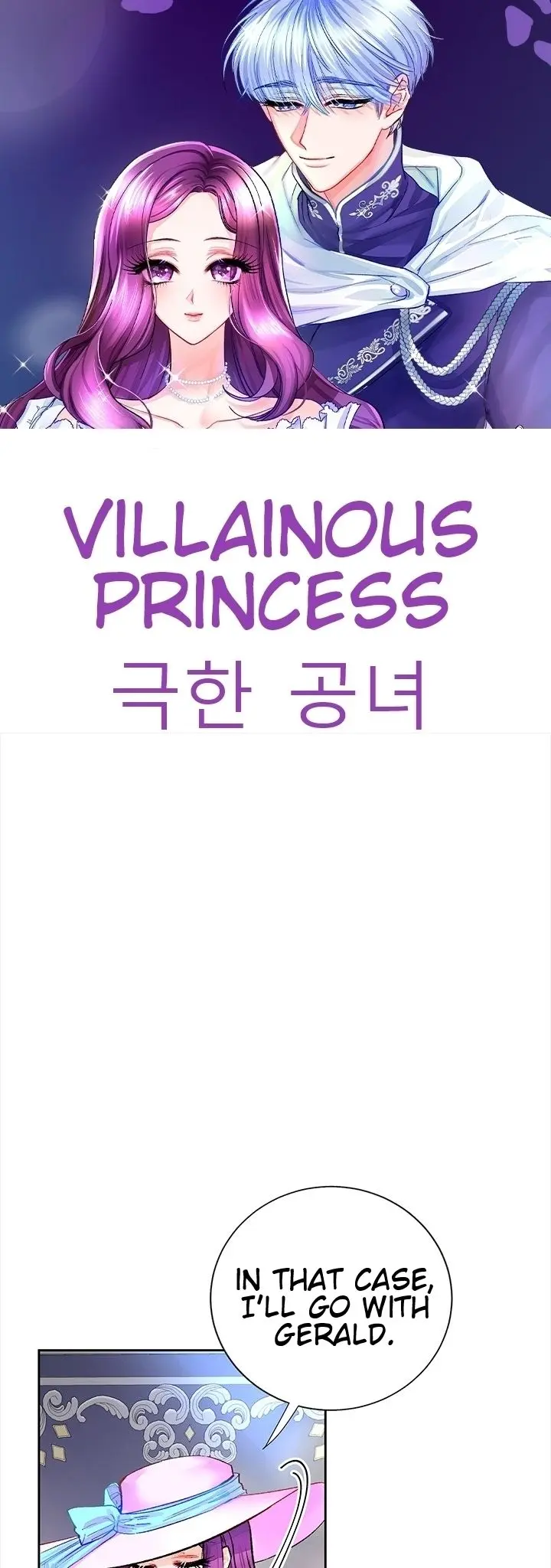 Villainous Princess Chapter 7 page 1