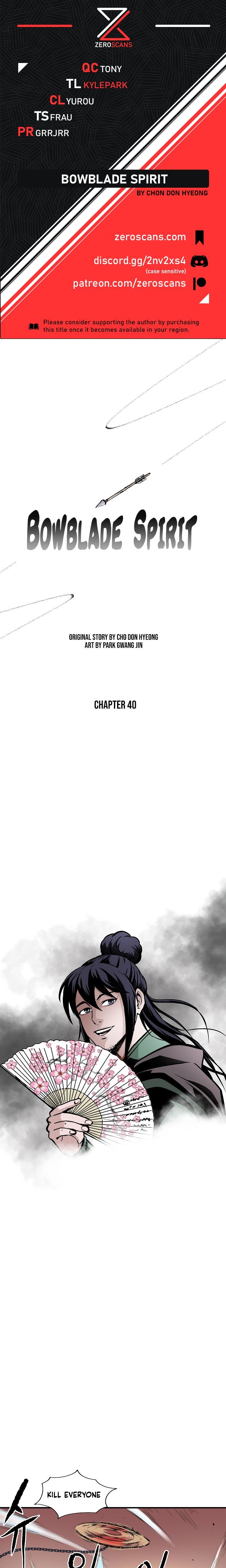 Bowblade Spirit Chapter 40 page 1