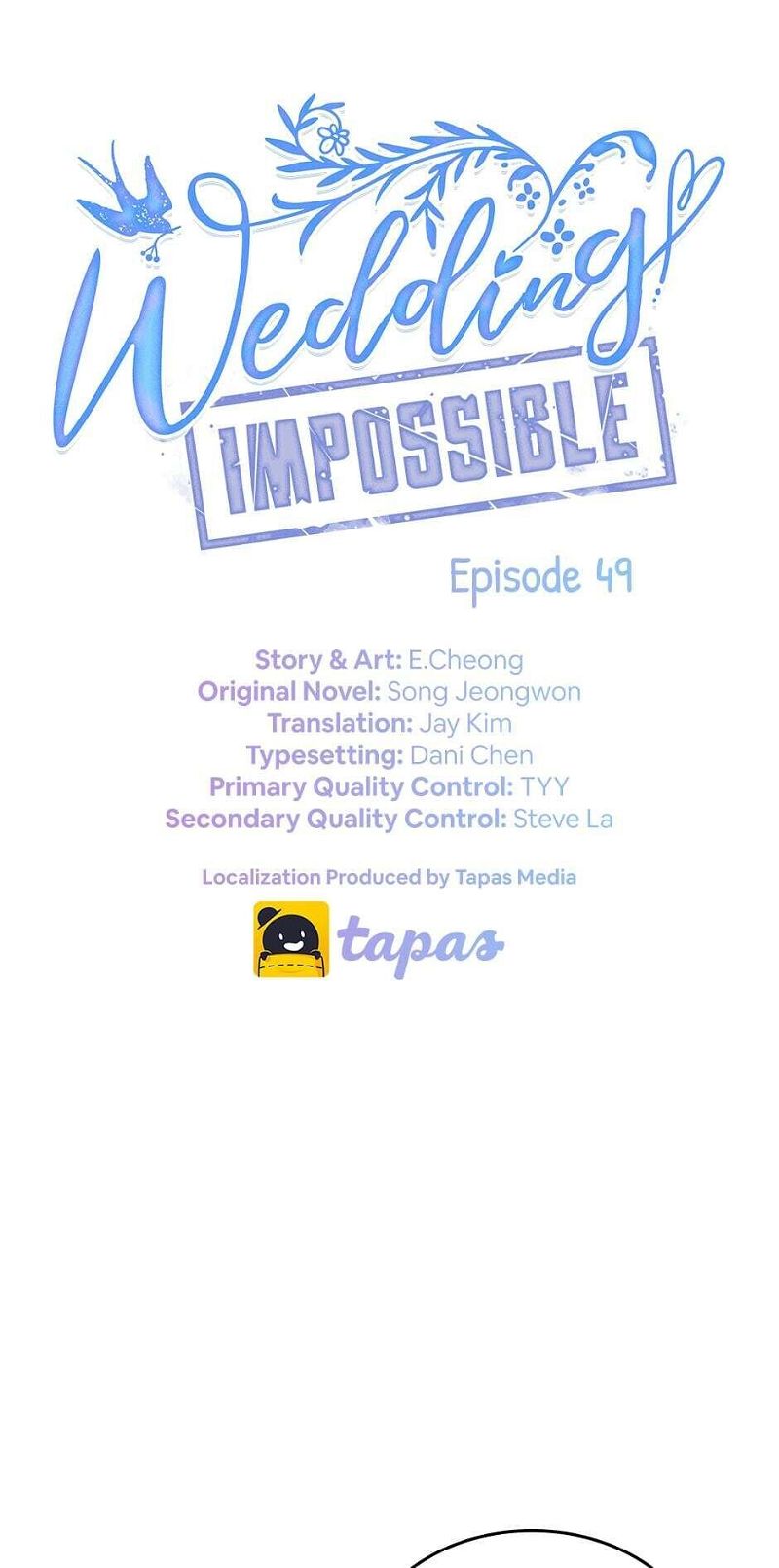 Wedding Impossible Chapter 49 page 1