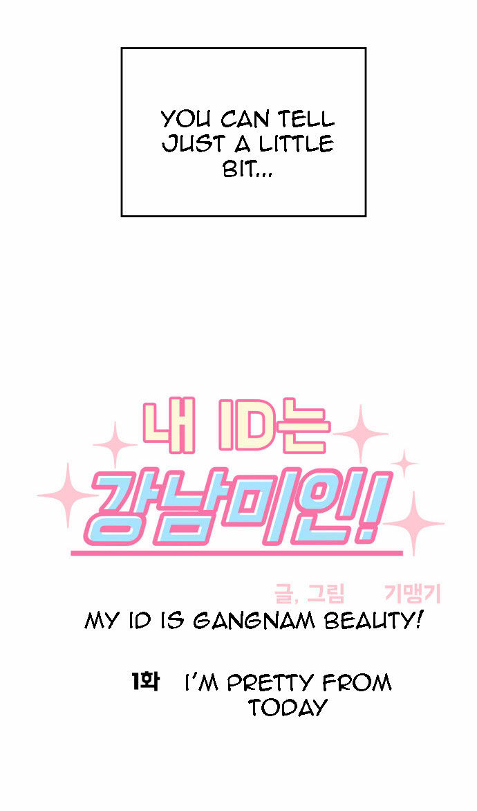 My ID is Gangnam Beauty Chapter 001 page 38