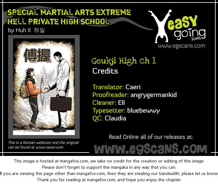 Special Martial Arts Extreme Hell Private High School Chapter 003 page 3