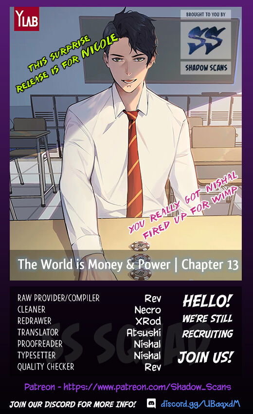 This World is Money and Power Chapter 013 page 1