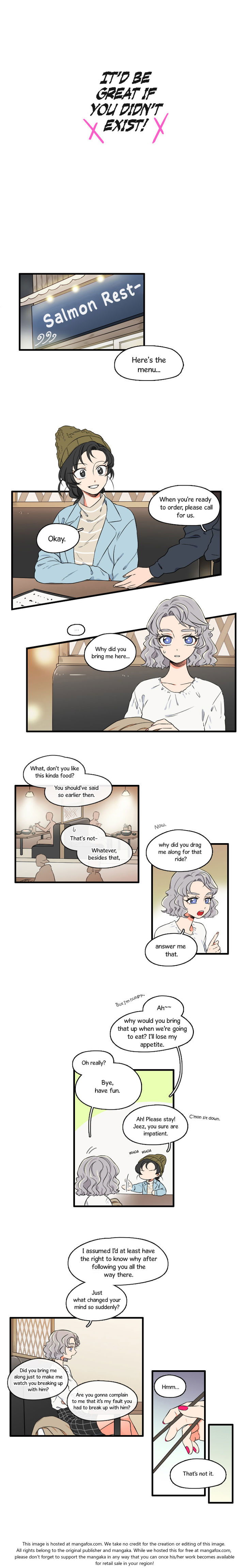 It Would Be Great if You Didn't Exist Chapter 011 page 1