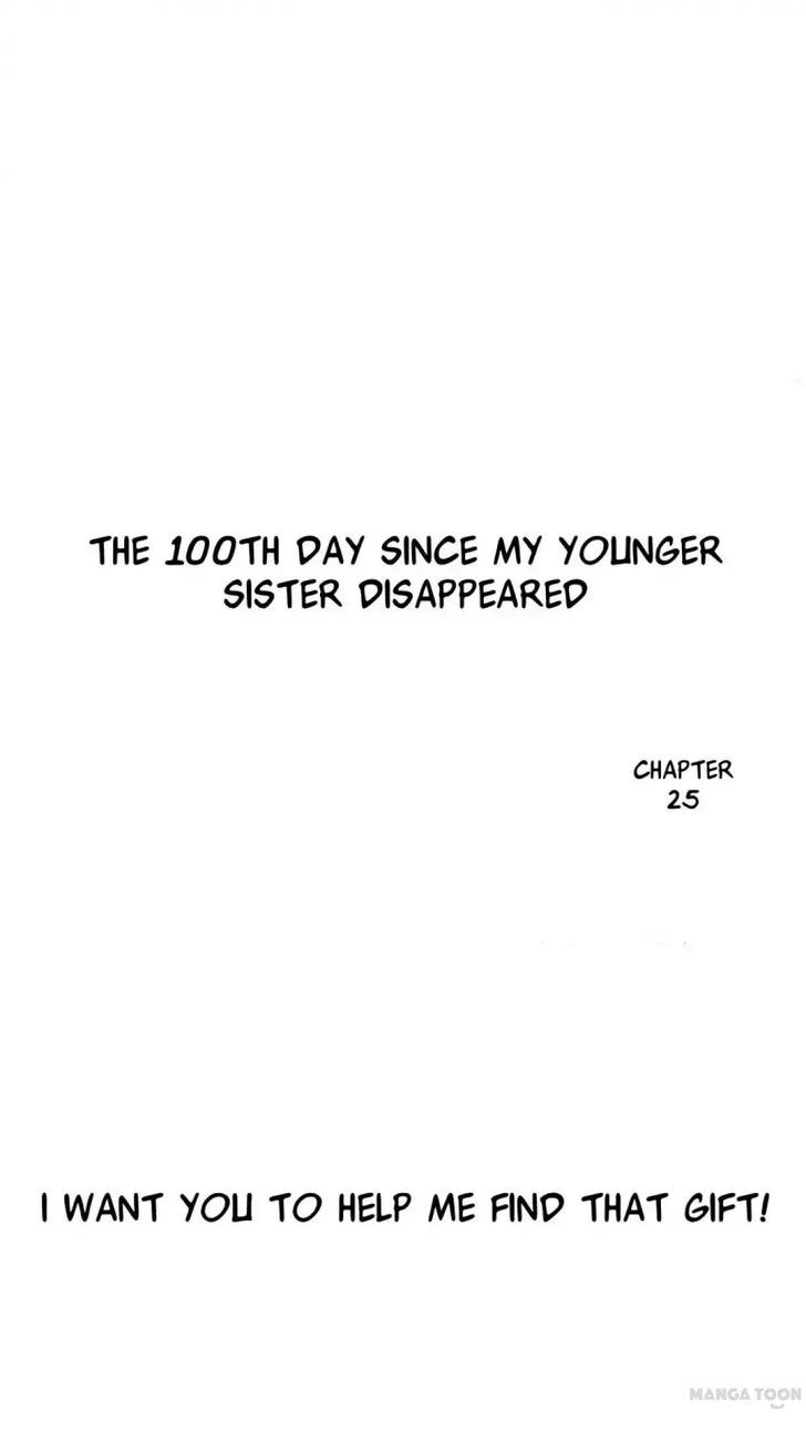 Day 100 of My Sister's Disappearance Chapter 025 page 2