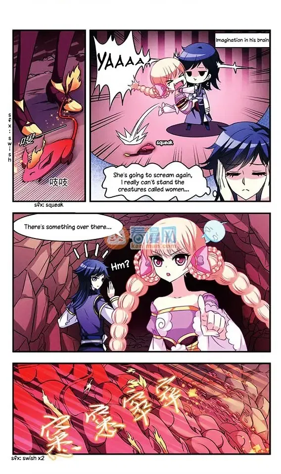 Feng Qi Cang Lan Chapter 11 - Flying accross the red flame cave page 10