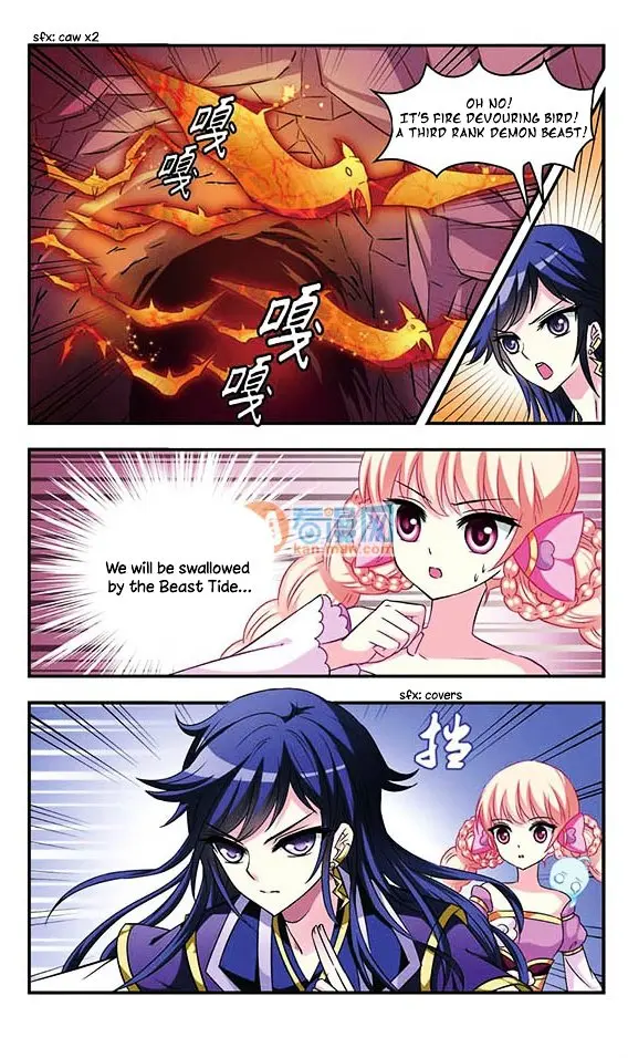 Feng Qi Cang Lan Chapter 11 - Flying accross the red flame cave page 12