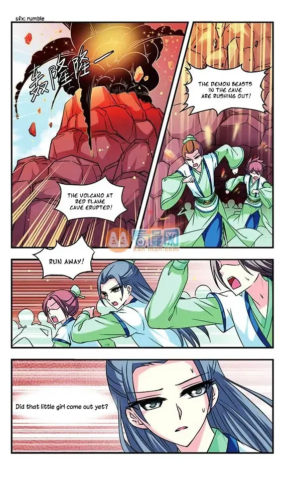 Feng Qi Cang Lan Chapter 11 - Flying accross the red flame cave page 16