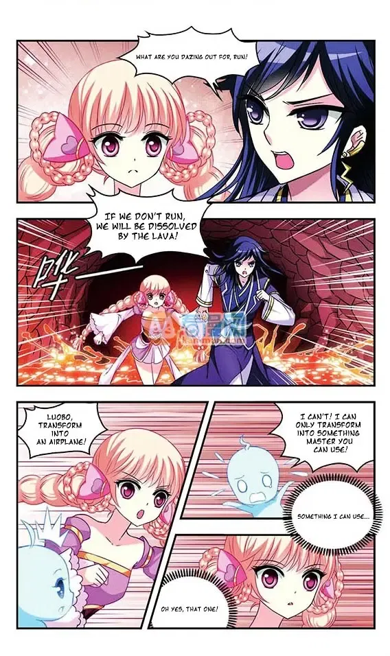 Feng Qi Cang Lan Chapter 11 - Flying accross the red flame cave page 17